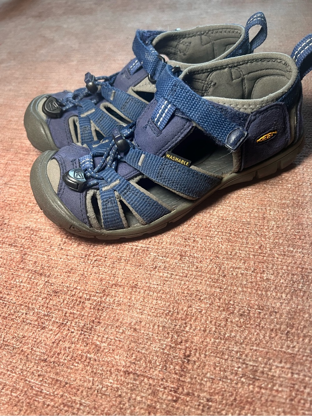 Keen Kids Blue Outdoor water Sport Sandals Closed Toe Shoes Size 10.5-11 toddler - Picture 3 of 7